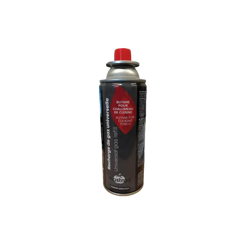 Cartouche de gaz 220 g pour chalumeau et briquets, Mastrad Retour Gratuit