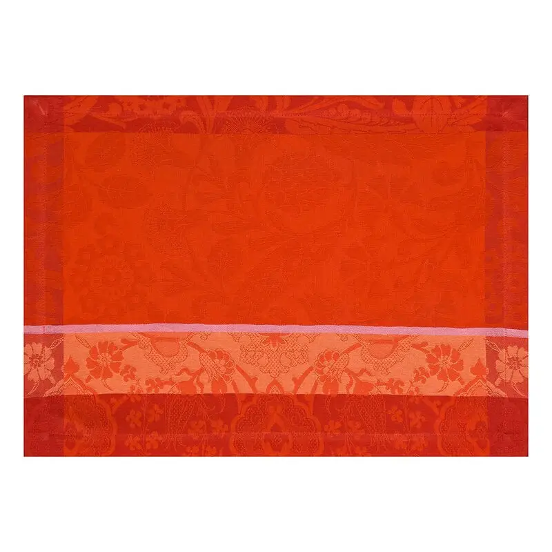 Satisfait Ou Remboursé Set de table Voyage Iconique Coquelicot, Le Jacquard Français