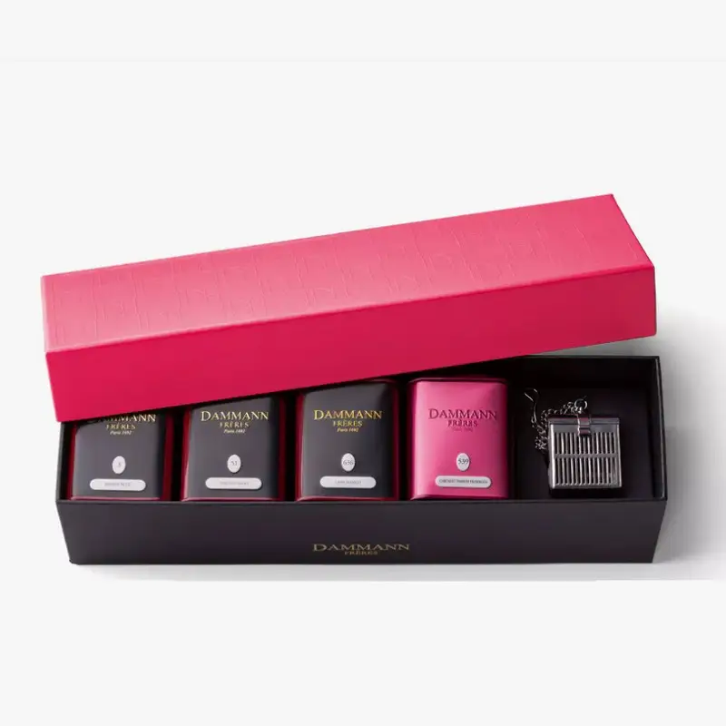 Coffret thé Jardin Botanique, Dammann Frères Prix Réduit