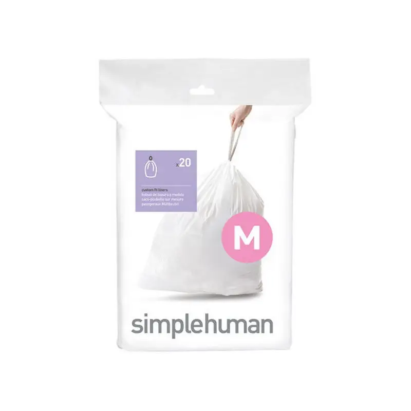 Certifié Sacs poubelle 45L – M, Simplehuman