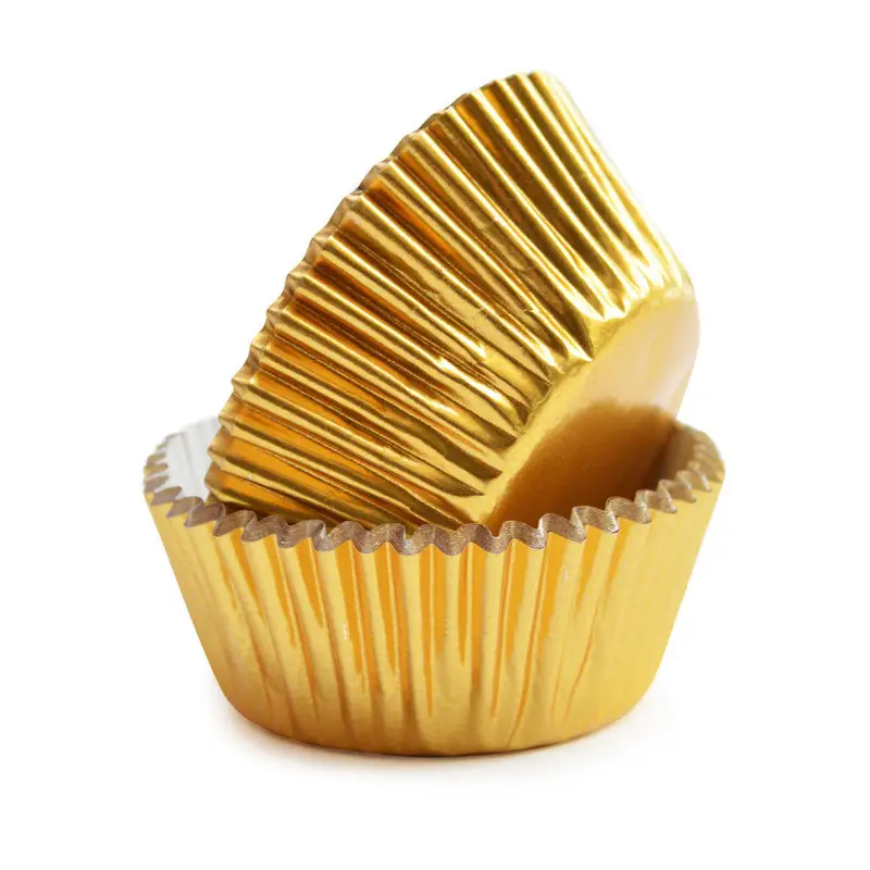 Boîte de +/- 48 caissettes dorées, Scrapcooking Prix Bas