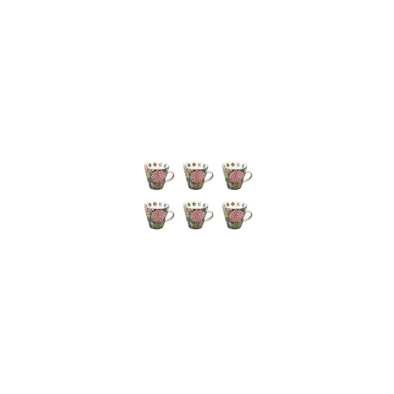 Expédié Aujourd’hui Coffret 6 tasses 17 cl Cottage, Table Passion