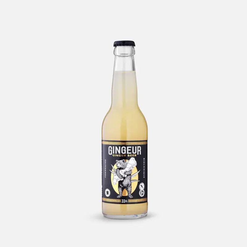 Certifié Ginger Beer Original Bio 33cl, Gingeur