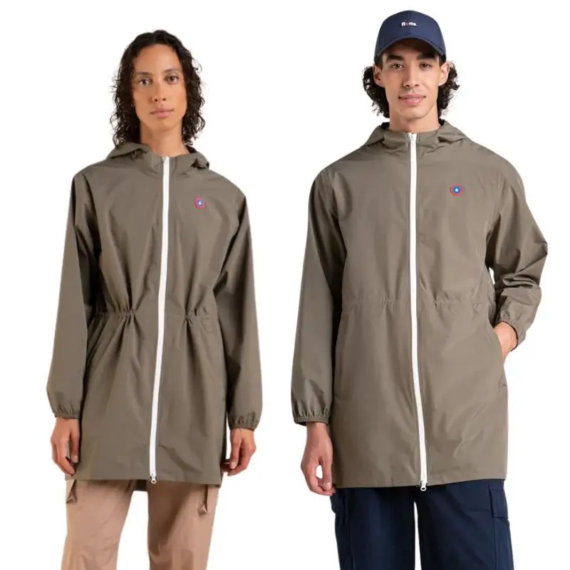 Dernier Modèle Imperméable Mixte Long Amelot Kaki, Flotte