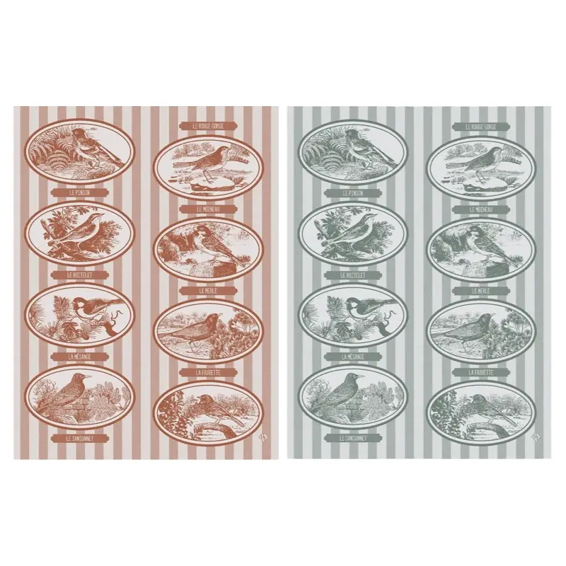 Bon Marché Torchon Mélodies, Le Jacquard Français
