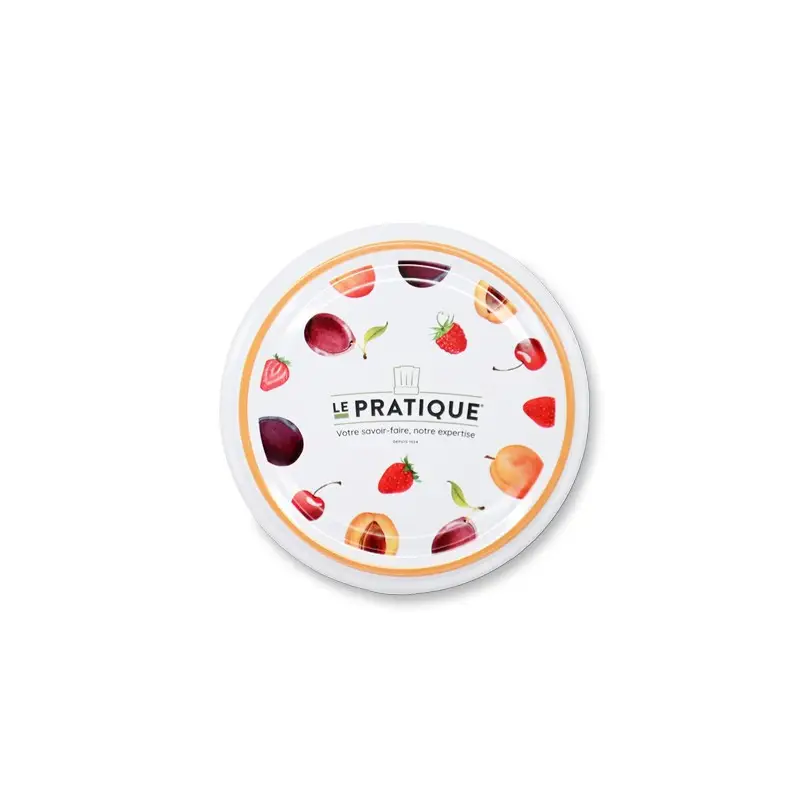 Paiement Sécurisé 6 Couvercles pour pots de confiture, LE PRATIQUE