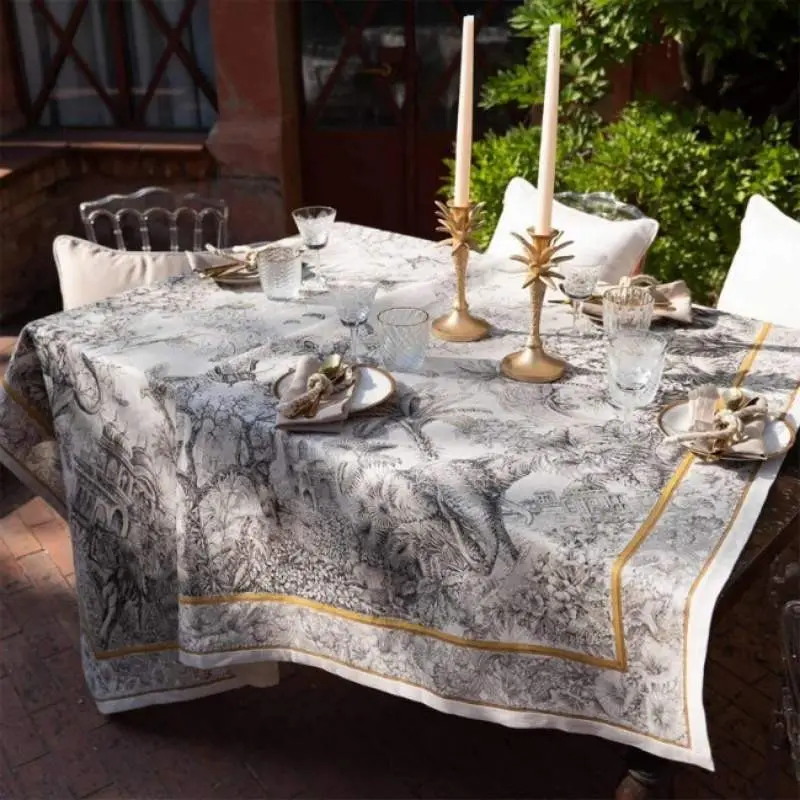 Nappe en lin Tantra, Tessitura Toscana Telerie Réduction