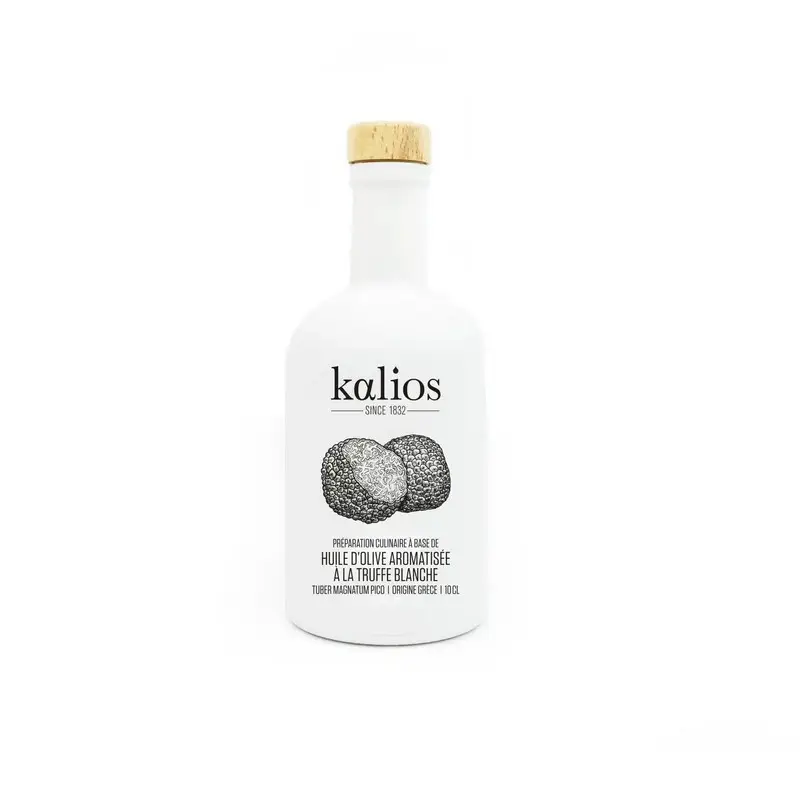 Huile d&rsquo;Olive aromatisée à la Truffe Blanche, Kalios Meilleur Prix