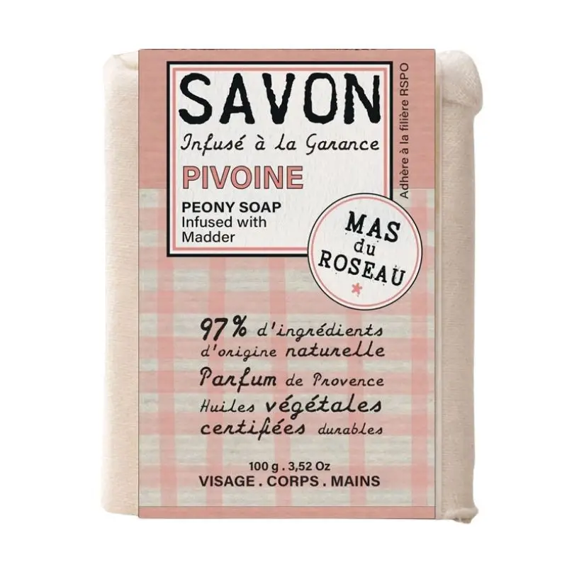 Offre Du Jour Savon parfumé Pivoine, Mas du roseau