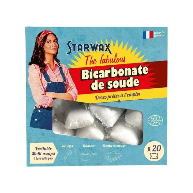 20 Doses de Bicarbonate de soude, Starwax Réduction