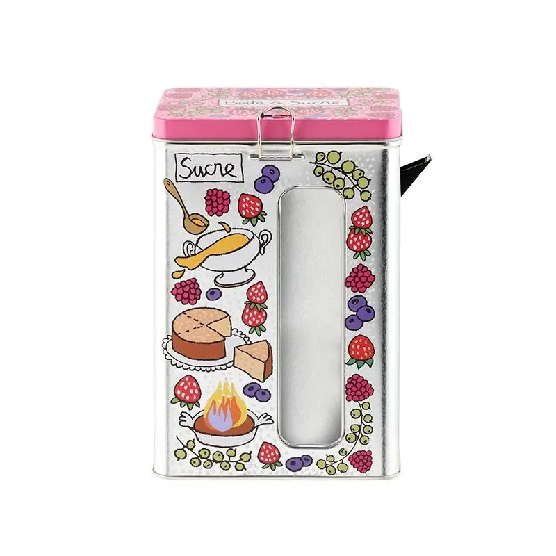 Nouveauté Boîte à fenêtre Sucre + bec verseur Devine, Derrière la porte