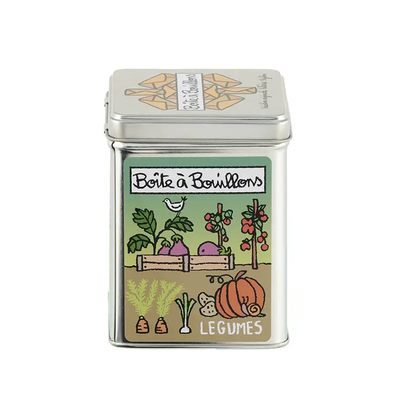 Top Vente Boîte à Bouillons Légumes Vintage, Derrière la porte