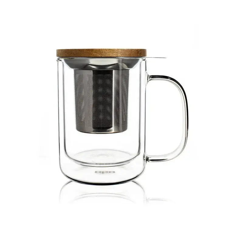 Tisanière Double Paroi 350 ml GUSTAVE, OGO Living Satisfait Ou Remboursé