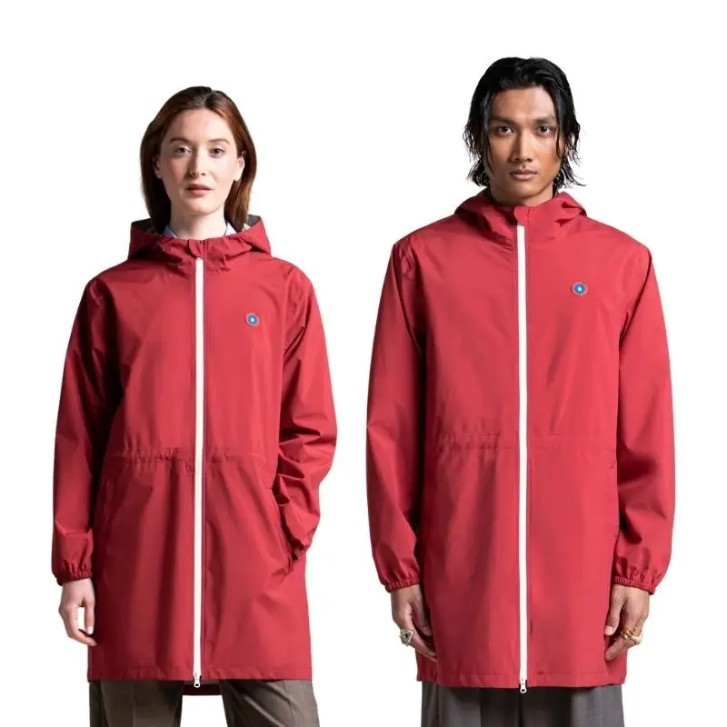 Imperméable Mixte Long Amelot Cerise, Flotte Top Vente