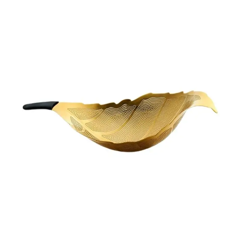 Infuseur à thé en inox doré Leaf, Dammann Frères Super Prix