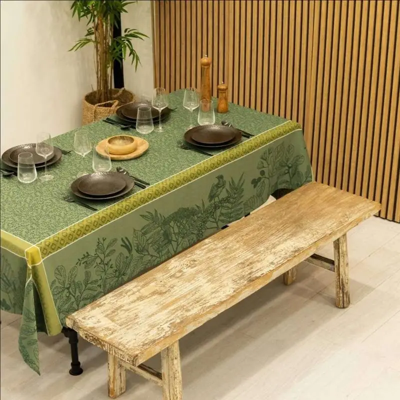 Nappe Bird Oil Green, Sud Etoffe Achetez Aujourd’hui