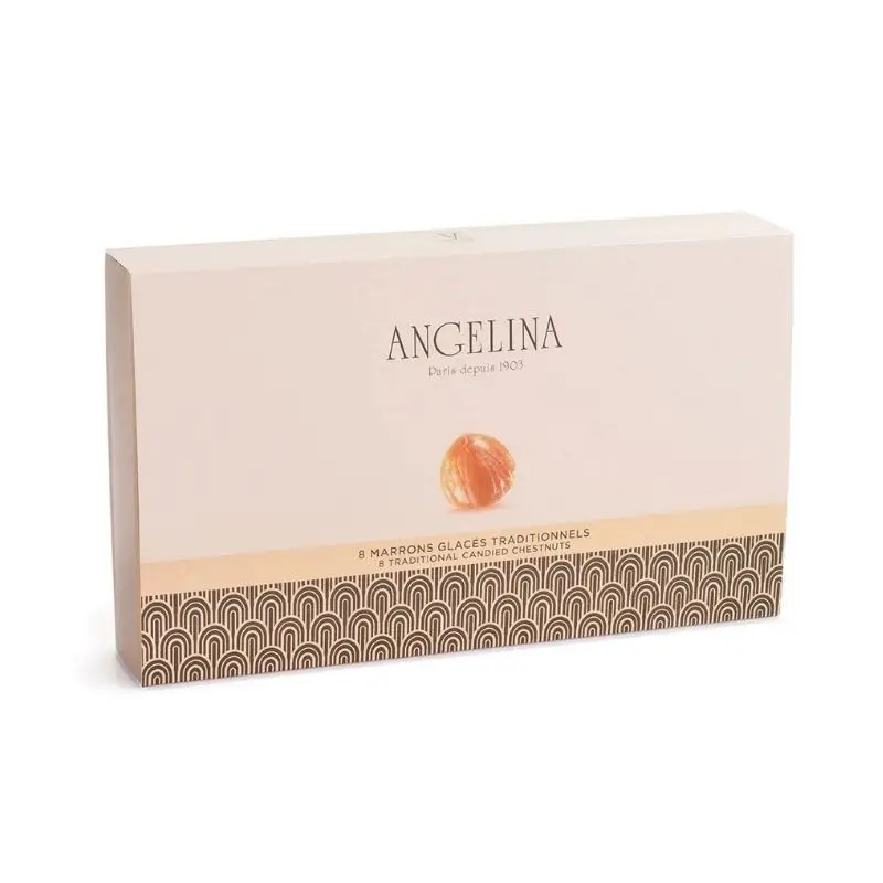Meilleur Choix Coffret 8 Marrons Glacés, Angelina Paris