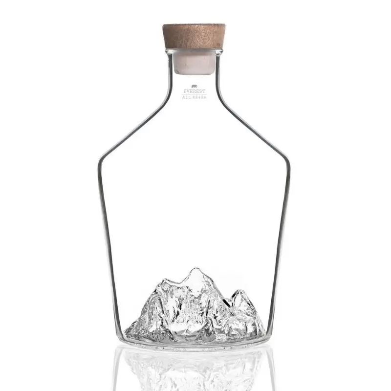 Carafe à spiritueux TOPOGRAPHIC Mont Everest, Alaskan MAKER Prix Réduit