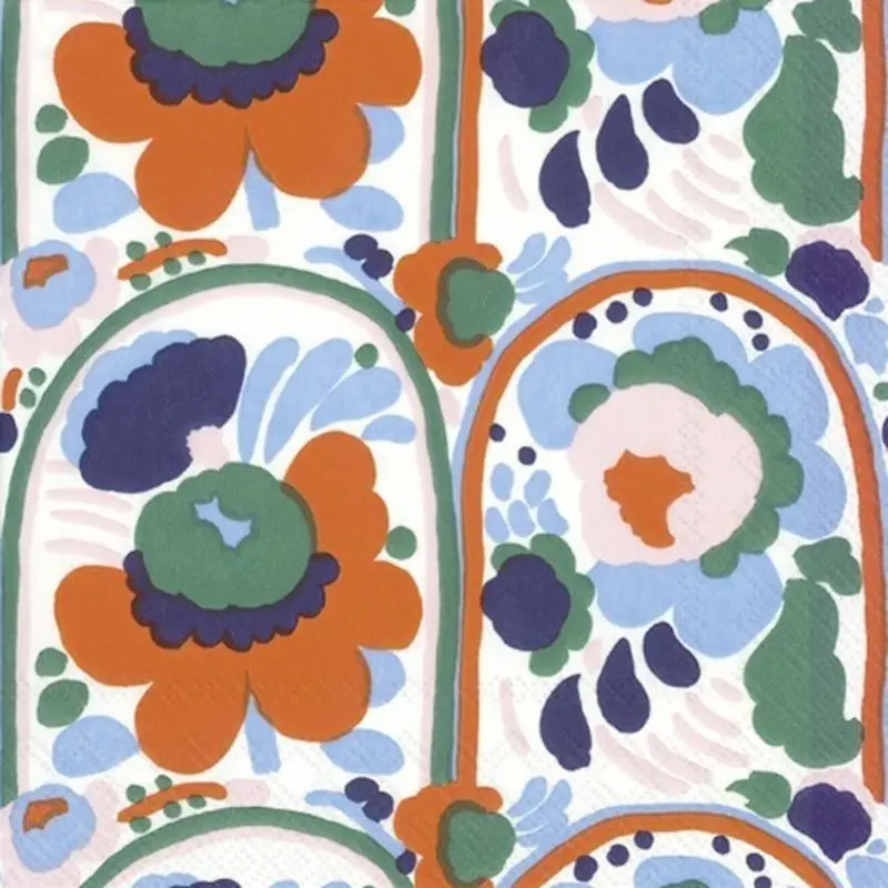 Commande En Gros Serviettes en papier Karuselli Orange, Ihr