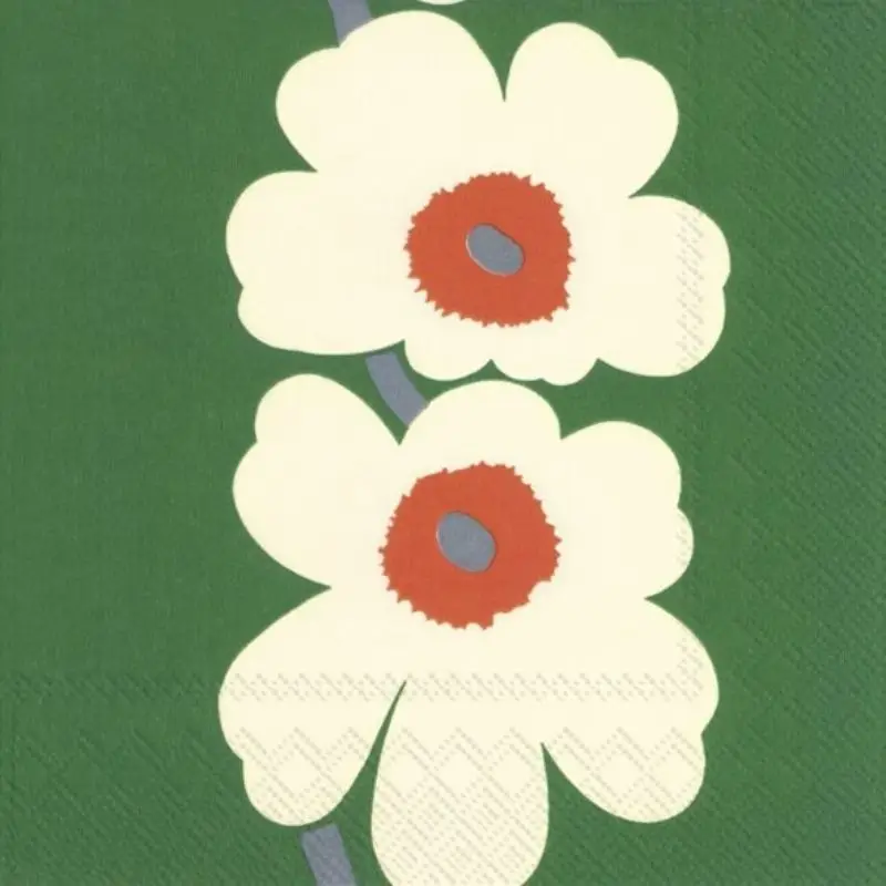 Bon Marché Serviettes en papier Unikko 60th Anniversary, Ihr