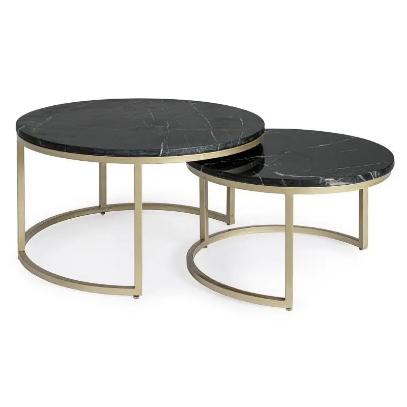 Commander Maintenant Set de 2 Tables Basses Prescott, Bizzotto