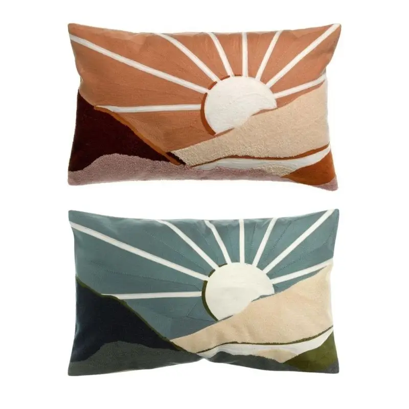Super Prix Coussin brodé Elie 40 x 65 cm, Vivaraise