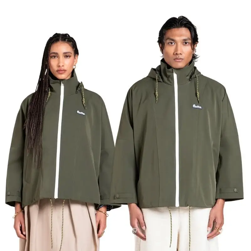 Cape Imperméable Mixte Lourmel Kaki, Flotte Nouvelle Collection