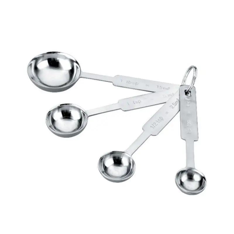 Prix Choc Set 4 Cuillères à Mesurer Inox, Ibili