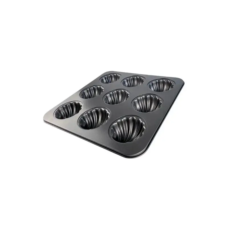 Moule 12 madeleines coquillage en métal, Mastrad Achat Immédiat