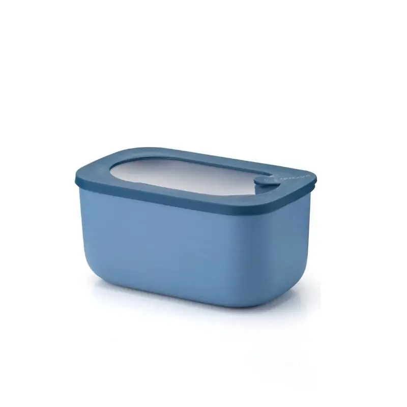 Boîte hermétique haute rectangulaire Store&More Bio Bleu, Guzzini Populaire