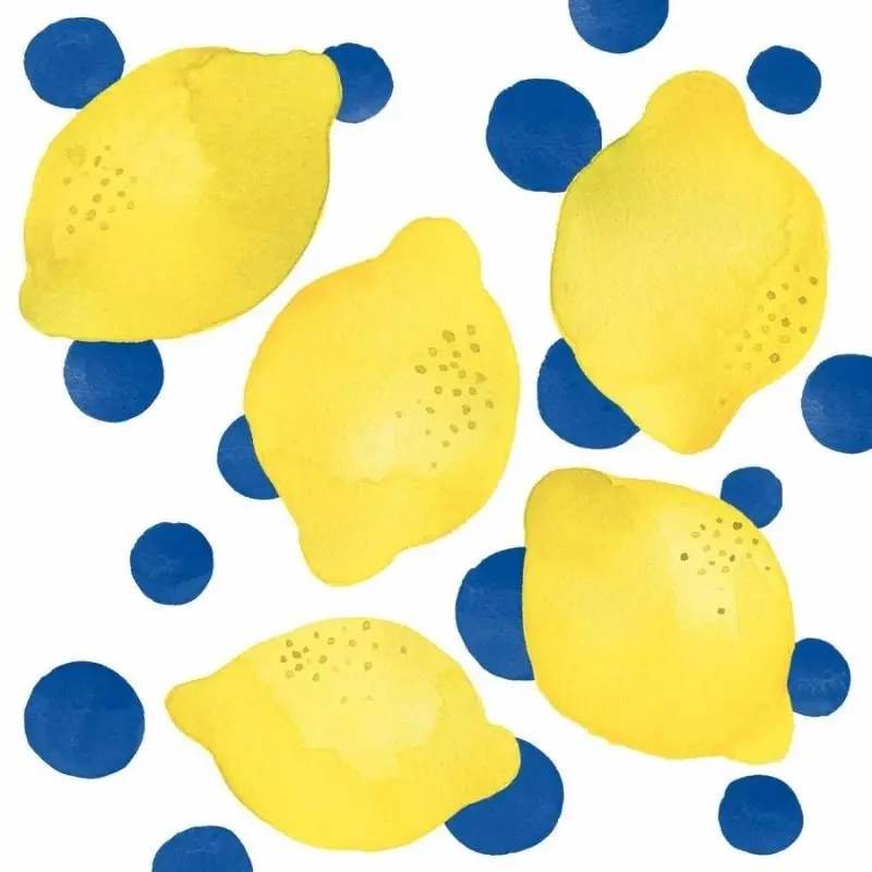 Acheter Direct Serviettes en papier Lemons & Dots, PaperProduct Design