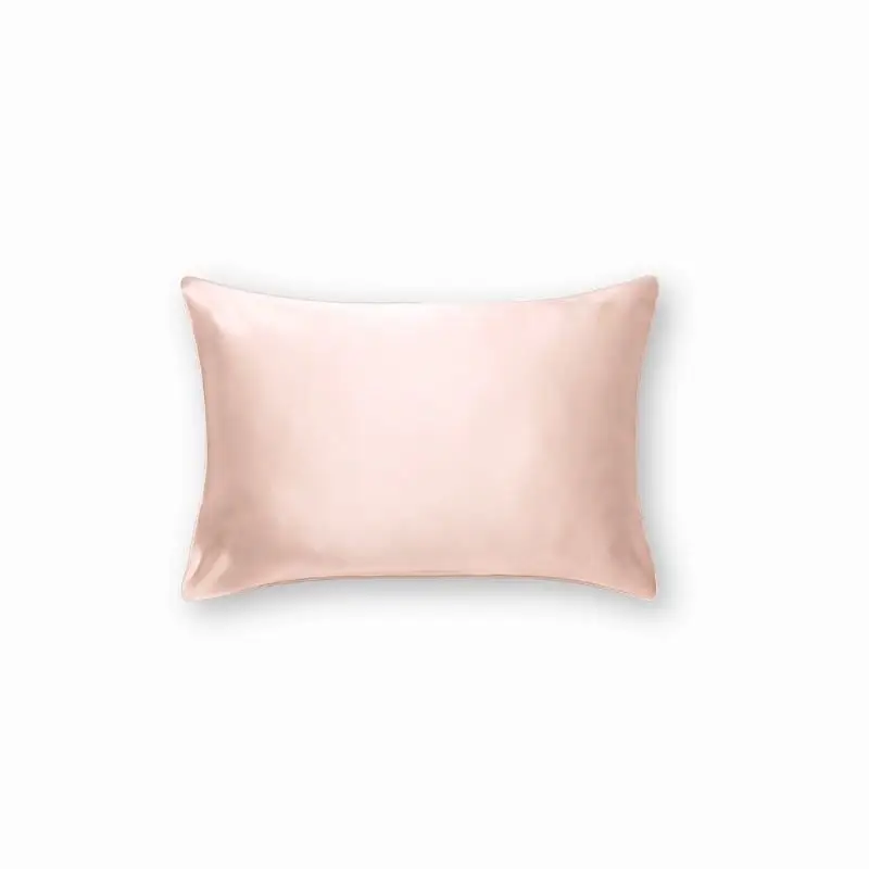 Taie d&rsquo;Oreiller en Soie 50 x 70 cm Rose poudré, Emily&rsquo;s Pillow Commander Maintenant