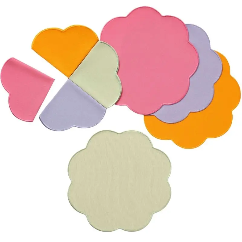 2 Serviettes en tissu Fleur, Villeroy & Boch Expédition Rapide
