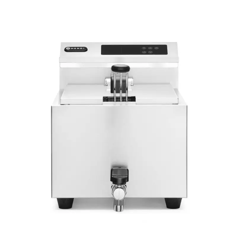 Réduction Friteuse numérique professionnelle 8L avec robinet de vidange 3500 W