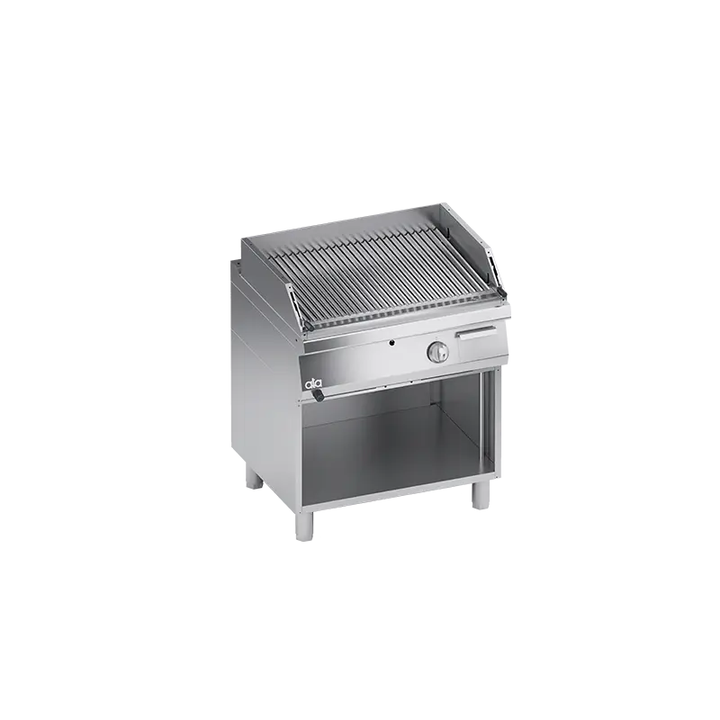 Grillade à gaz pierre volcanique 800 mm socle – ATA K7GPL10VVC Offre Du Jour