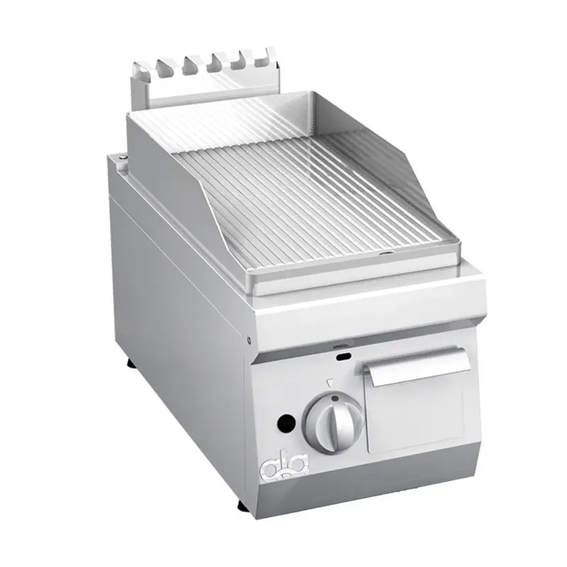 Grillade à gaz striée 300 mm à poser – ATA ITALY K6GFR05TT Promotion Saisonnière