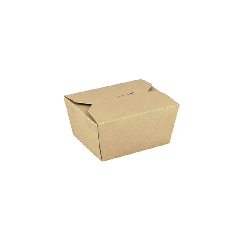 Boite repas en carton kraft américaine800ml – 200 pcs Promotion Saisonnière