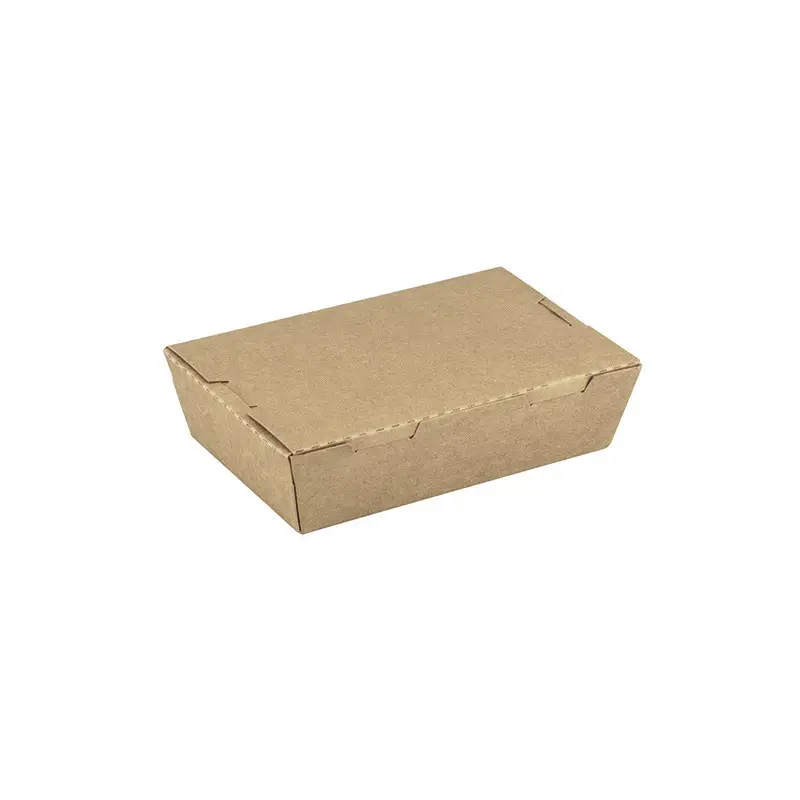 Boite repas en carton kraft 500ml – 200 pcs Super Prix