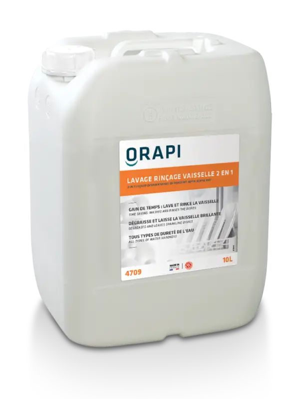 Lavage rinçage vaisselle 2-en-1 - 10L Quantité Limitée