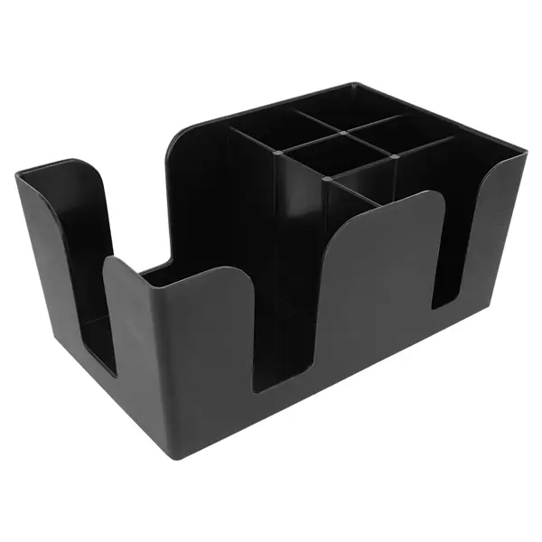 « BAR CADDY »24×14,5×10,5 CM NOIR PLASTIQUE (1 UNITÉ) – Garcia de Pou Petit Prix