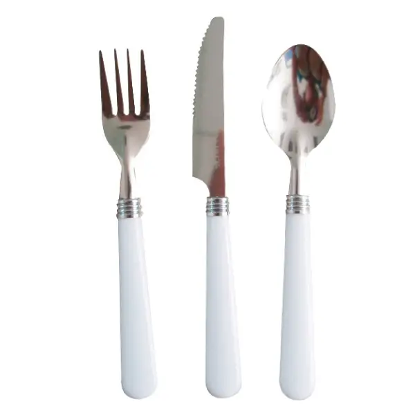 Offre Du Jour COUVERTS20/18,3/18 CM BLANC INOX (200 UNITÉ) - Garcia de Pou