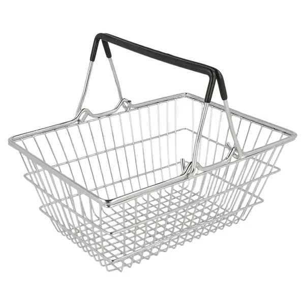 Top Vente MINI PANIERS DE LA MÉNAGÈRE18,5x13,5x9 CM CHROME ACIER (6 UNITÉ) - Garcia de Pou