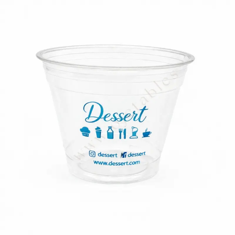 Acheter Direct COUPE DESSERT PLASTIQUE 9oz - 260ml personnalisée en 1 couleur