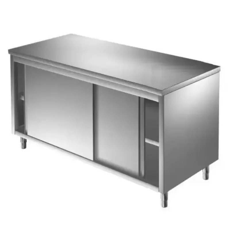 Achat Immédiat Placard bas inox sans dosseret P.700