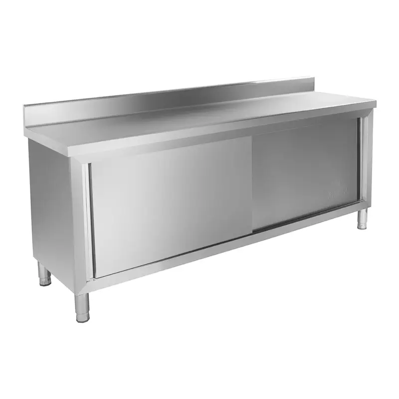 Offre Du Jour Placard bas inox avec dosseret P.700