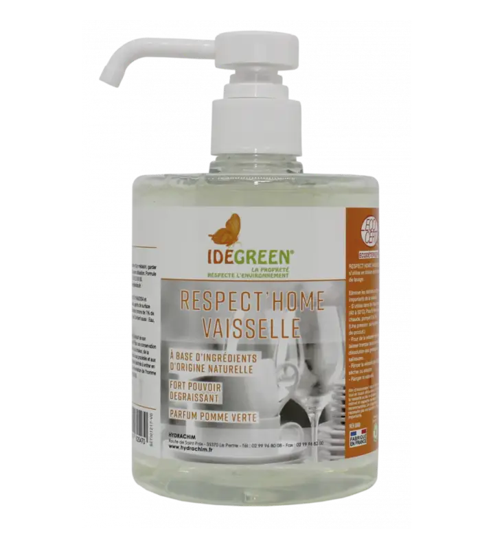 Marque Respect&rsquo;home vaisselle – Ecodetergent500ml avec pompe