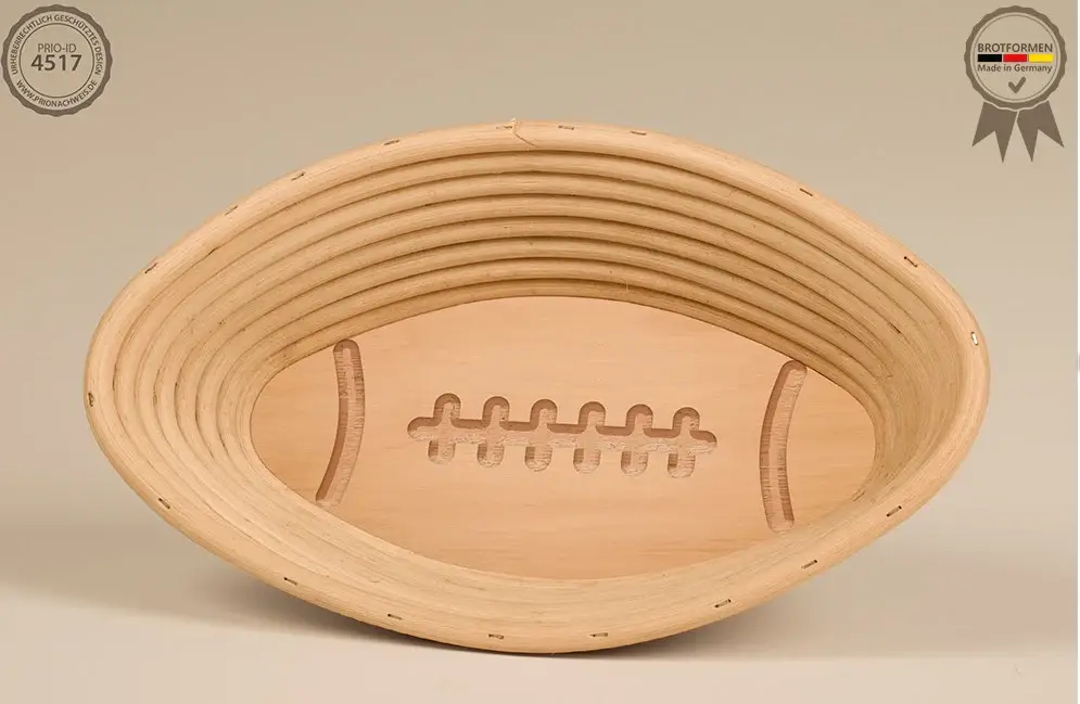 Banneton en bois Rugby Réduction