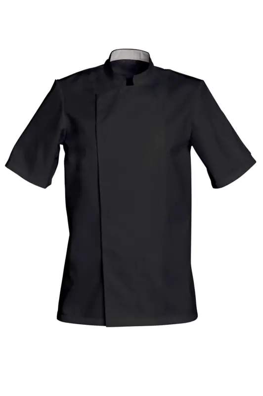 Prix Réduit Veste Noire Manches Courtes