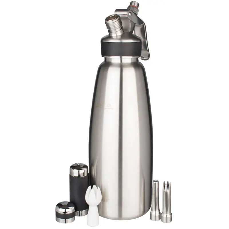 Commander Maintenant Siphon à crème Mosa, inox brossé – 1000ml