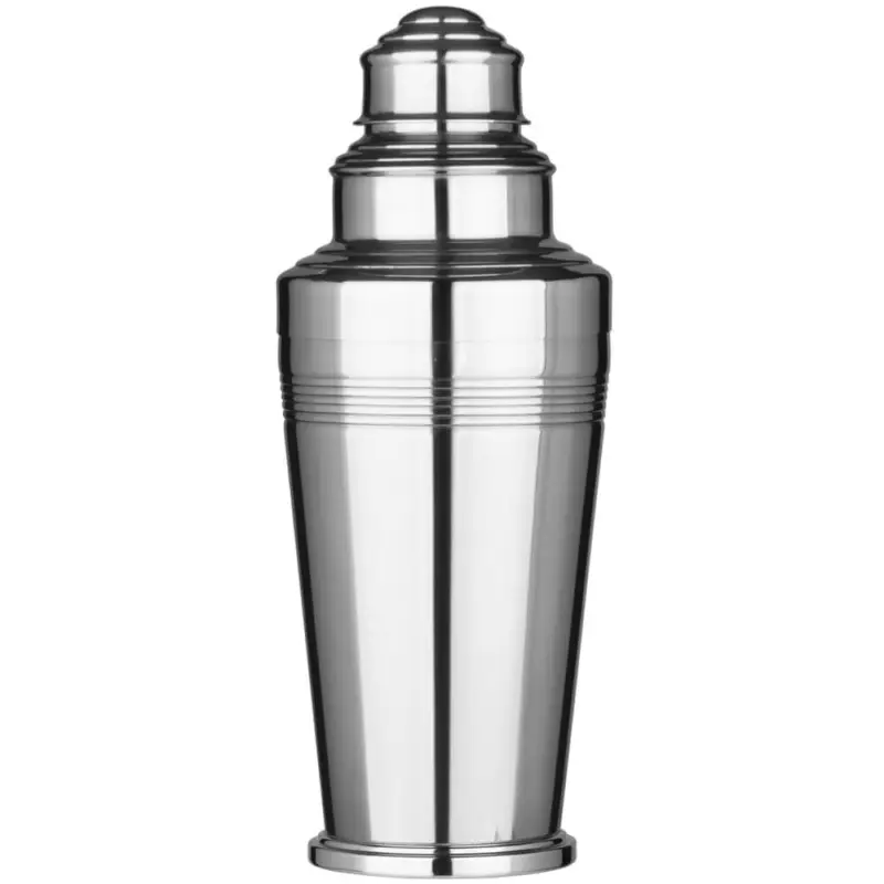 Cocktail Shaker Coley avec pied, acier inoxydable, trois parties, poli – 500ml Prix Bas